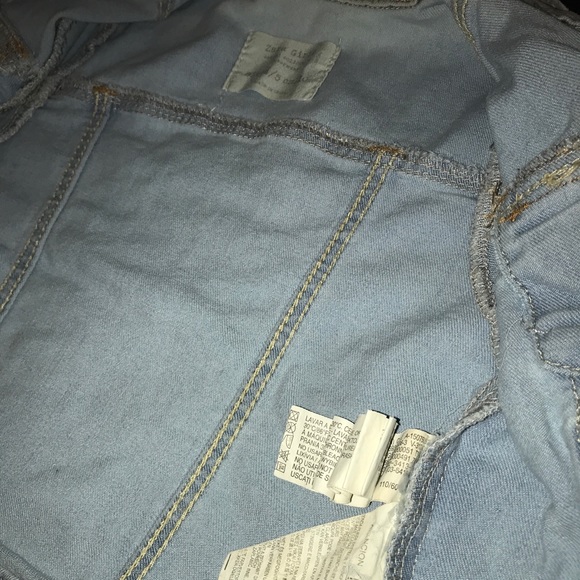 Zara Girls Denim Jacket Size 4/5 - Picture 5 of 7